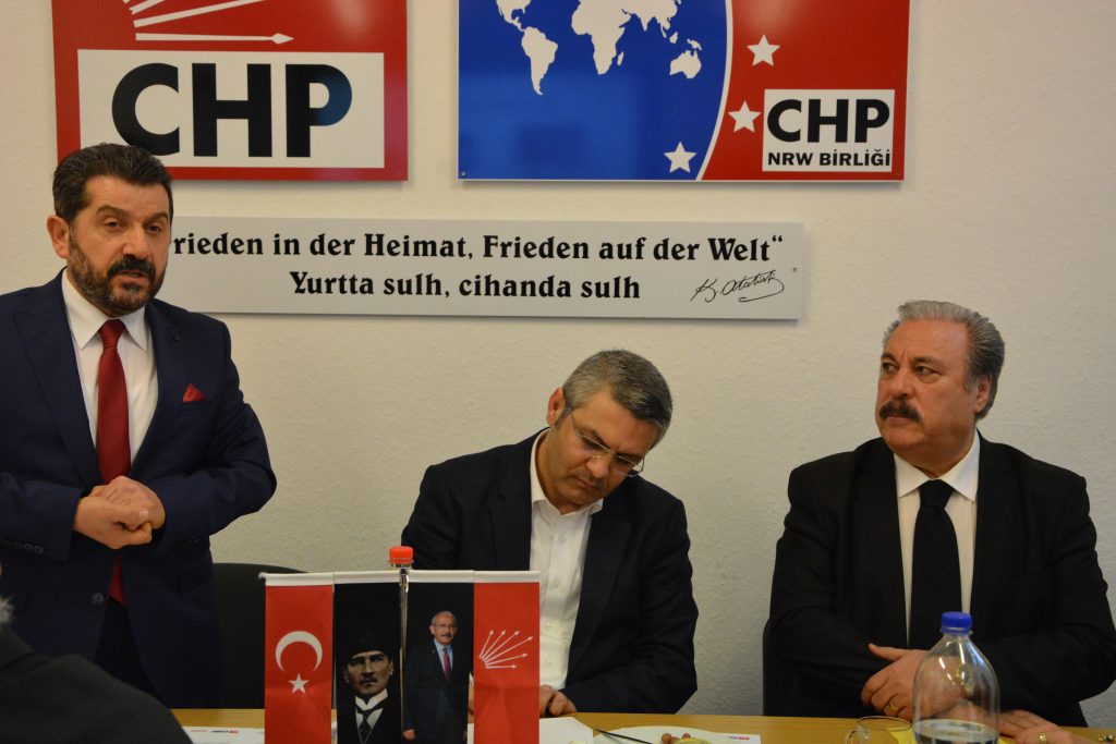 CHP-NRW Birliği, Oğuz Kaan Salıcı’yı ağırladı