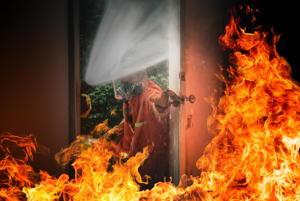 Cani adam: Eşi ve annesi içerdeyken evi ateşe verdi