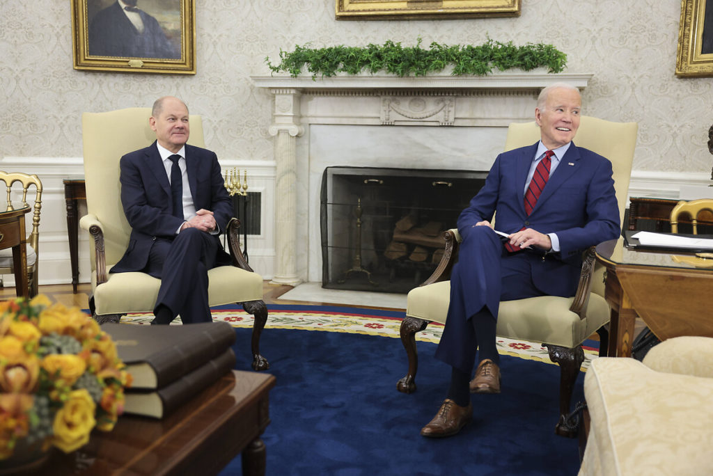 Scholz, Biden ile Beyaz Saray’da görüştü