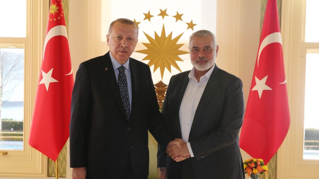 Erdoğan, Hamas’ın siyasi lideri Haniye ile İstanbul’da bir araya gelecek