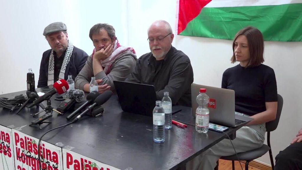 Berlin’deki Filistin Kongresi’nin engellenmesi ‘demokratik hakların’ kısıtlanmasıdır