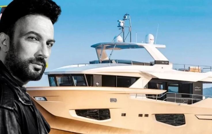 Megastar Tarkan milyon euroluk yatı ile gündemde