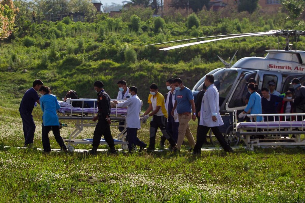 Nepal’de helikopter düştü: Ölü ve yaralılar var