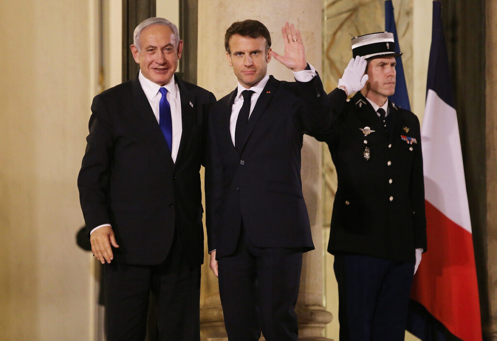 Macron’dan BM’yi eleştiren Netanyahu’ya: İsrail de BM kararıyla kuruldu, unutma