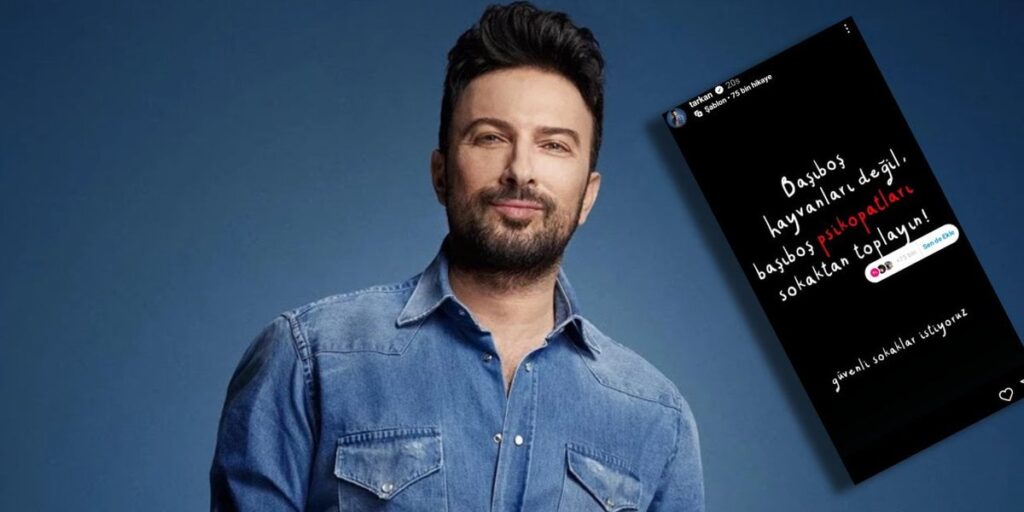 Tarkan: Başıboş hayvanları değil, başıboş psikopatları sokaktan toplayın!