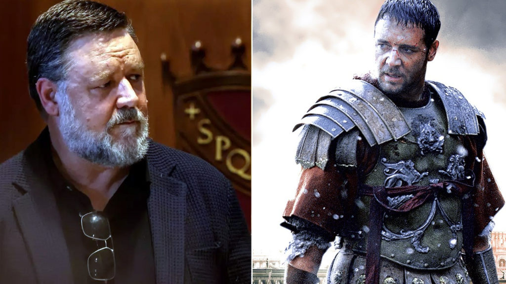 Oscarlı oyuncu Russell Crowe, 24 yıl sonra Antik Roma’da