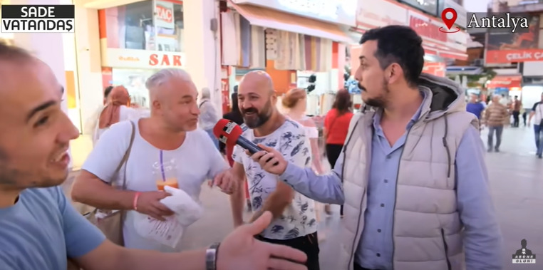 Türkiye’de sokak röportajında konuşan gurbetçi: Almanya’da ekmek 150 TL