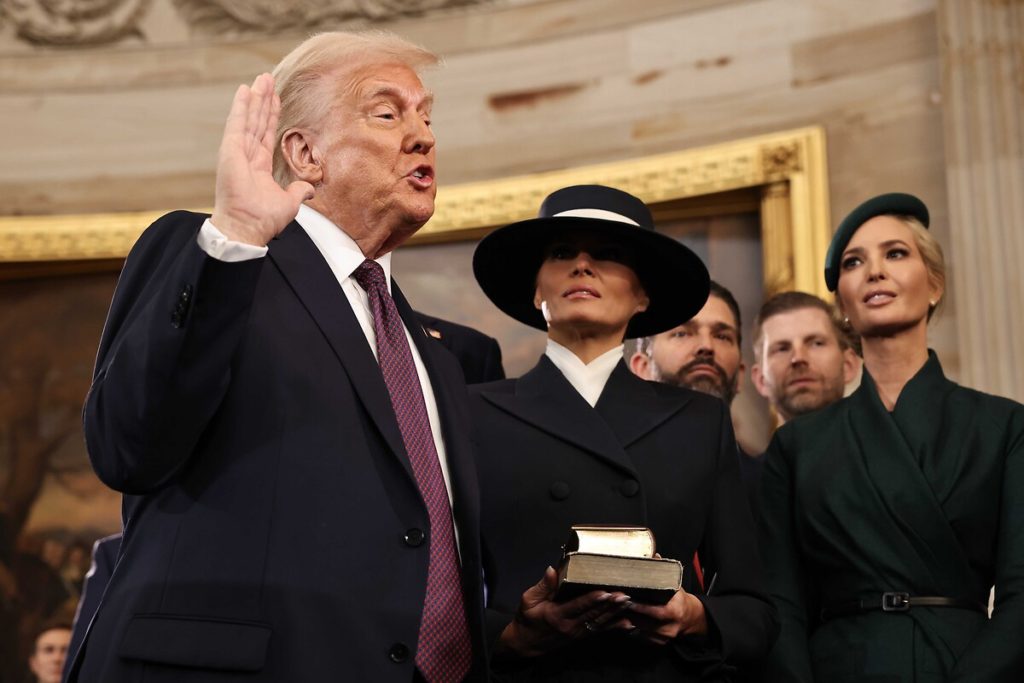 Dedesi Alman köylüsü Donald Trump’ın çok konuşulacak portresi!