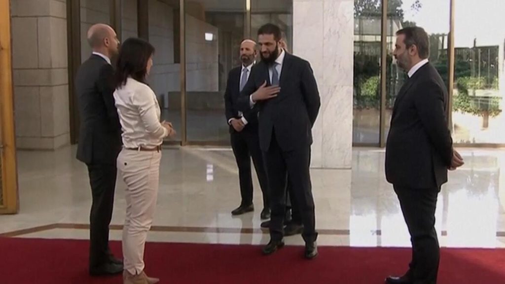 Alman Dışişleri Bakanı Annalena Baerbock, Ahmed el-Şara ile bir araya geldi