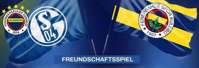 Almanya’da Fenerbahçe ve Schalke 04 efsaneleri dostluk maçı için sahada