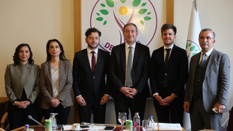 Almanya Yeşiller Partisi’nden DEM Parti’ye ziyaret