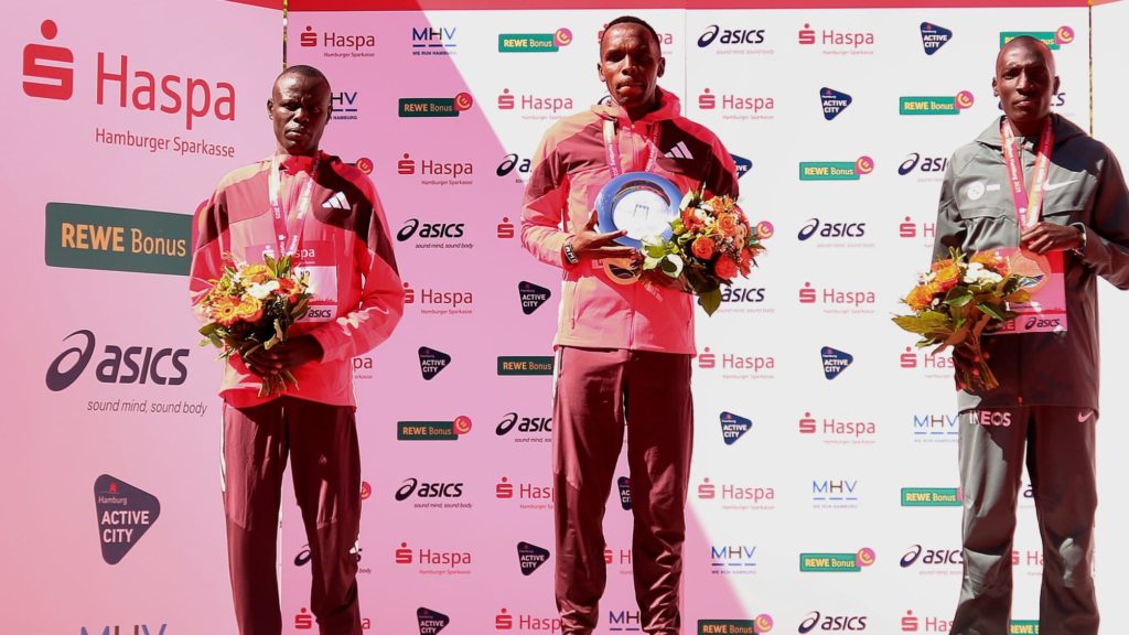 Hamburg Maratonunda Kenyalı koşucular rekor kırdı