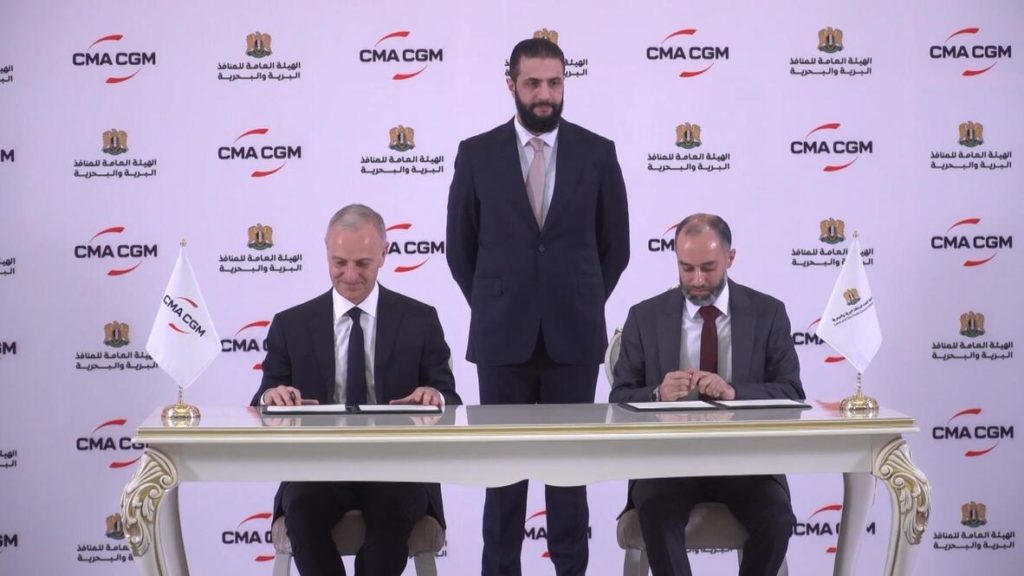 Suriye, Fransızlarla Lazkiye Limanı için anlaşma imzaladı