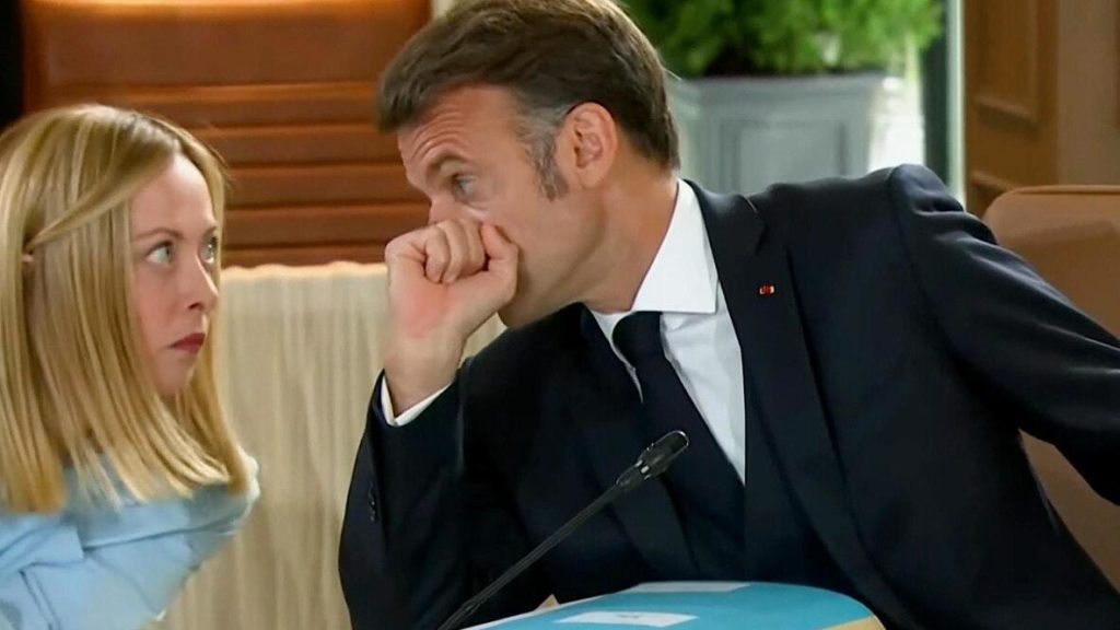 Meloni ve Macron G7 Zirvesi’nde fısıldaşırken görüntülendi: Trump’tan sert tepki