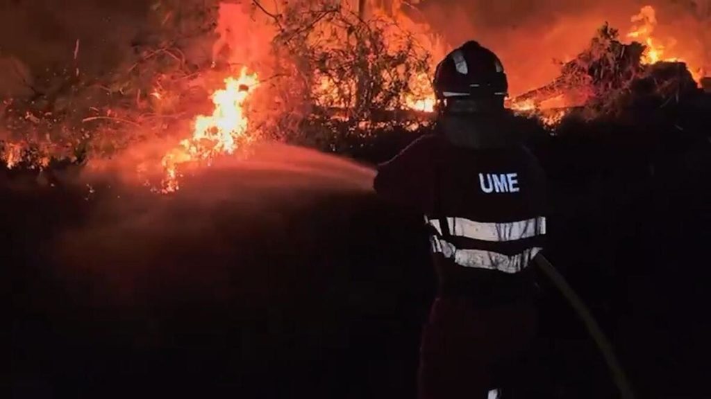 İspanya’da yangın felaketi: En az 7 ölü, 157 bin hektar küle döndü