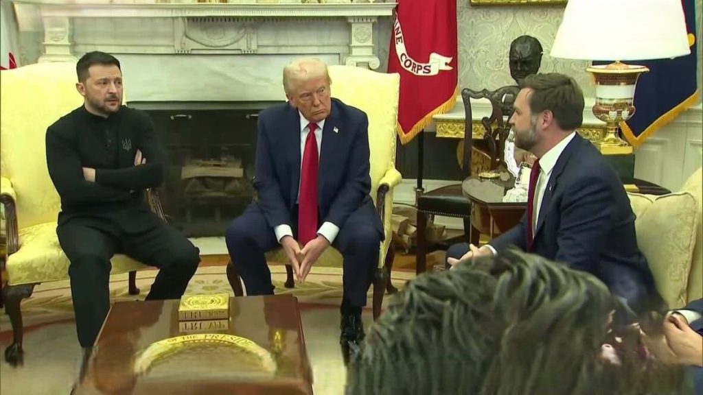 ABD Başkan Yardımcısı Vance, Oval Ofis’teki Zelensky görüşmesine katılacak