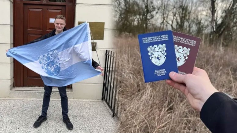 Avrupa’nın kalbinde kendi ülkesini kurdu: 400 vatandaşı var