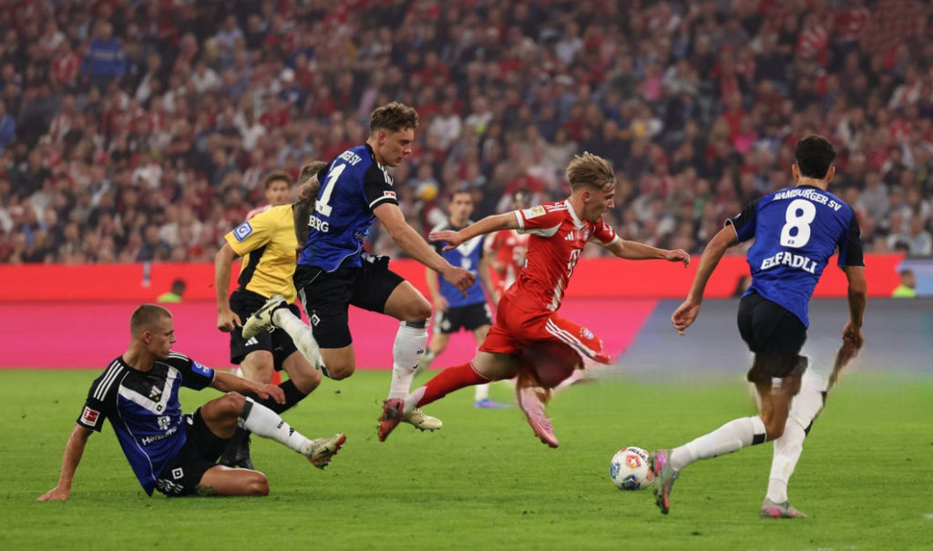 Bayern Münih Hamburg’u 5-0 yendi, Harry Kane iki golle öne çıktı