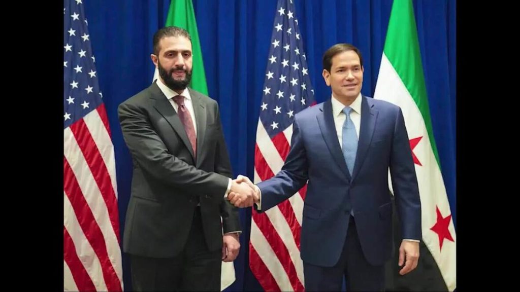 Tarihi Ziyaret: Ahmed Şara, New York’ta Rubio ile görüştü