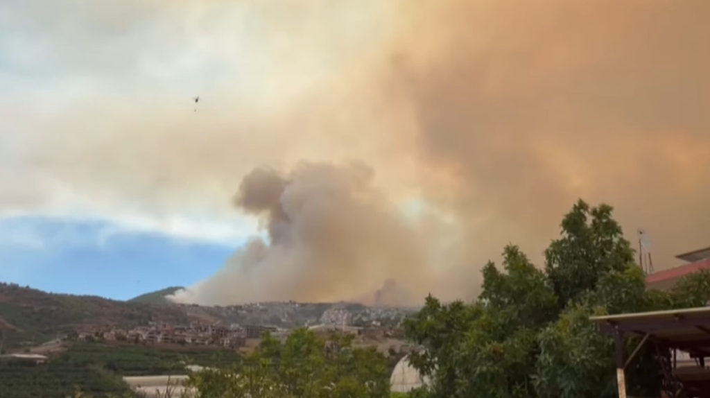 Gladbeck’in kardeş şehri Alanya’da orman yangınları korkuttu