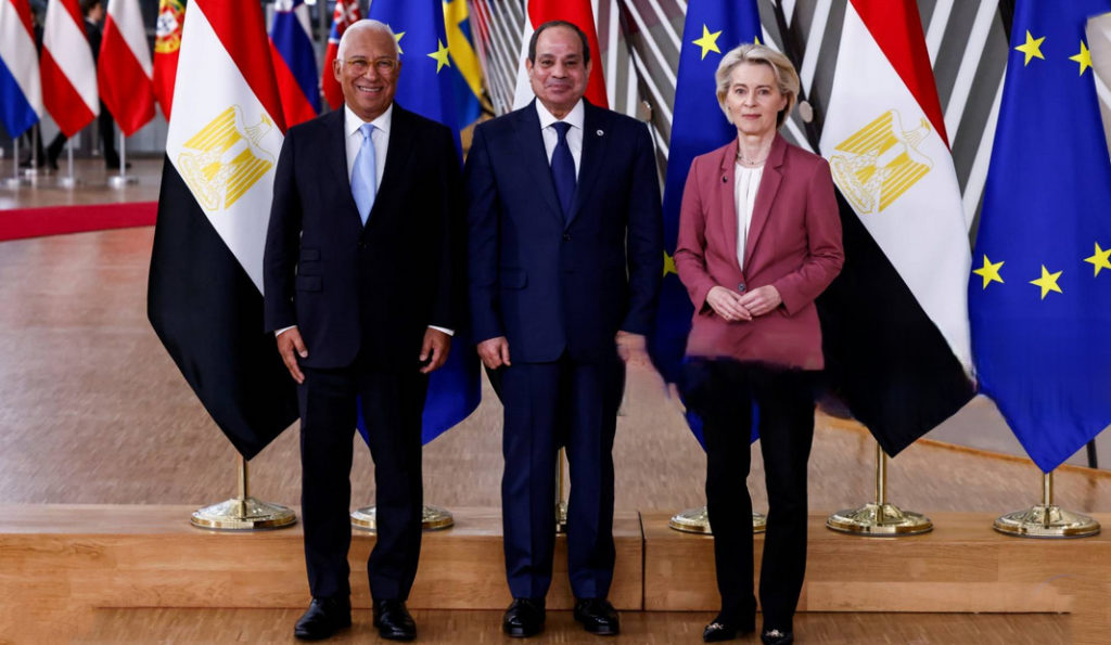 AB ve Mısır ilk ortak zirvede 4 milyar Euro’luk yardım anlaşması imzaladı