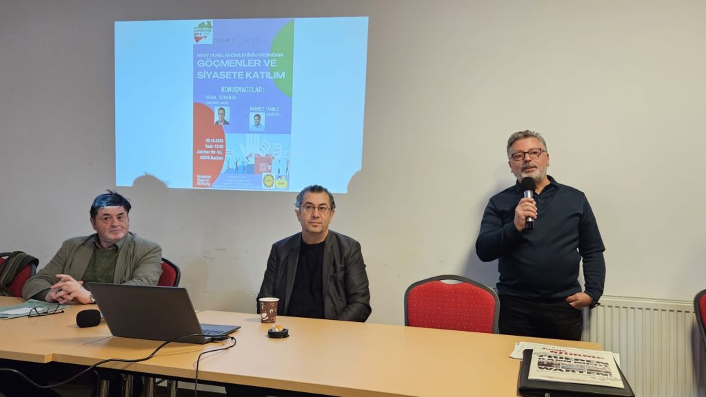 Aachen’de göçmenlerin siyasete katılımı ve yükselen aşırı sağ tartışıldı