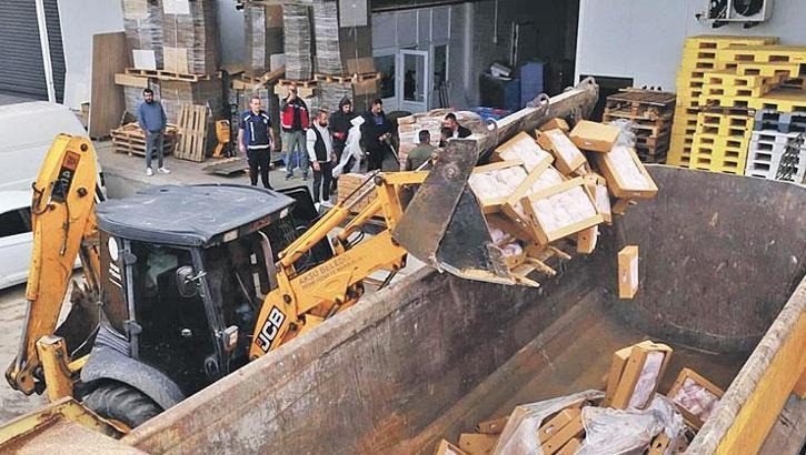 Zehir deposu ortaya çıkarıldı