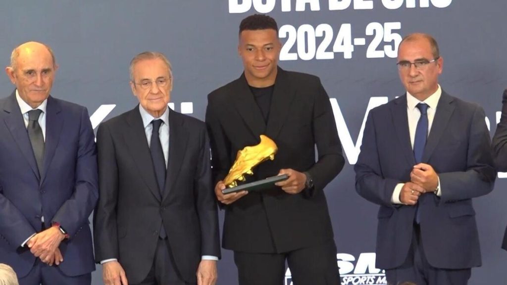 Mbappe’ye Altın Ayakkabı: “Real Madrid’de oynamak çocukluk hayalimdi”