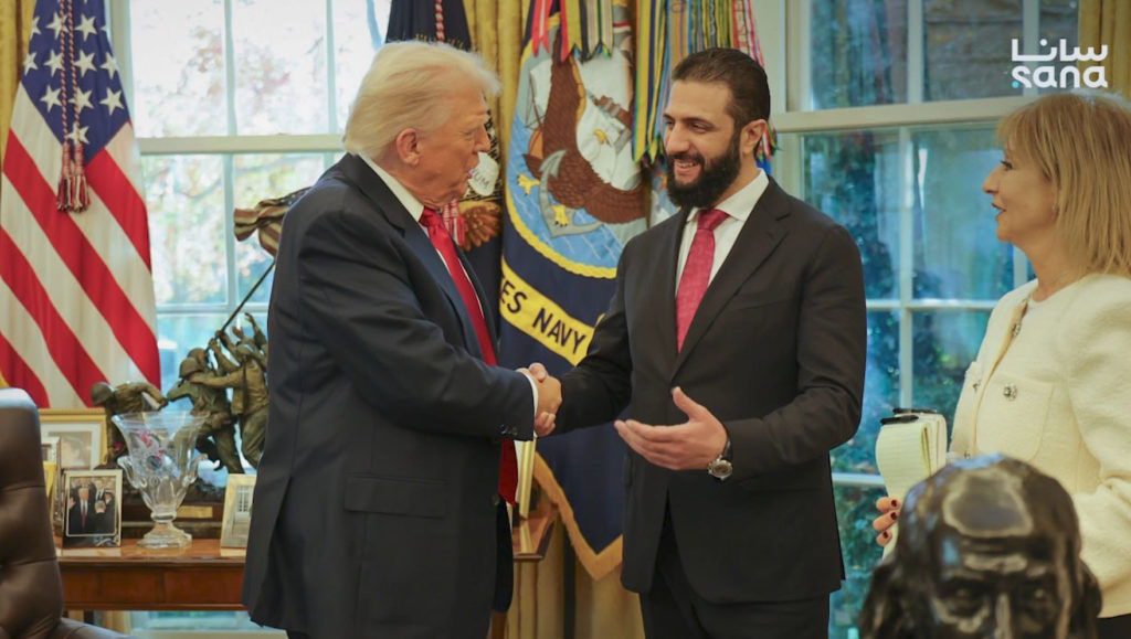 Trump ve Şara Beyaz Saray’da bir araya geldi: “Ortadoğu’da yeni dönem”