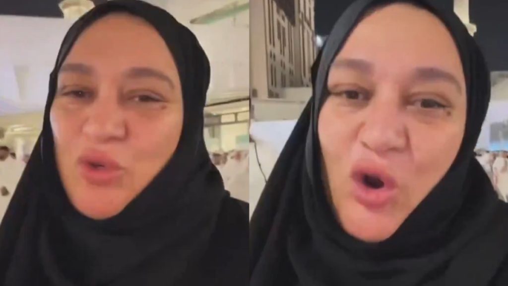 Türk fenomenin umre görüntülerine tepki yağdı