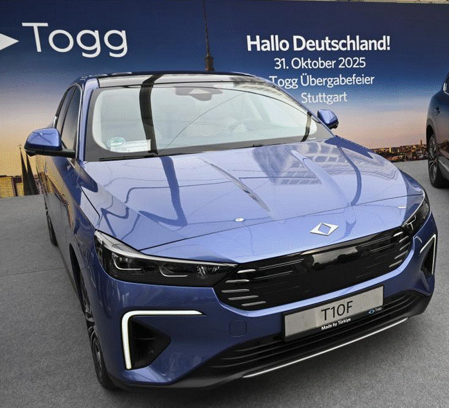 Togg Almanya’daki teslimatlarını sürdürüyor