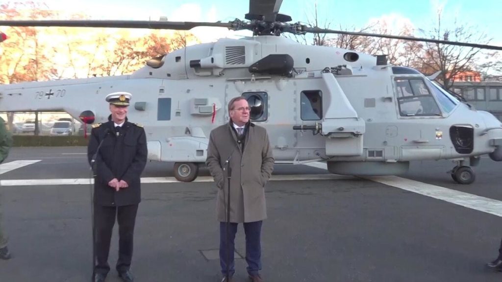 Almanya Savunma Bakanı Pistorius’tan basına sitem: Kimse Sea Tiger helikopteriyle ilgilenmiyor