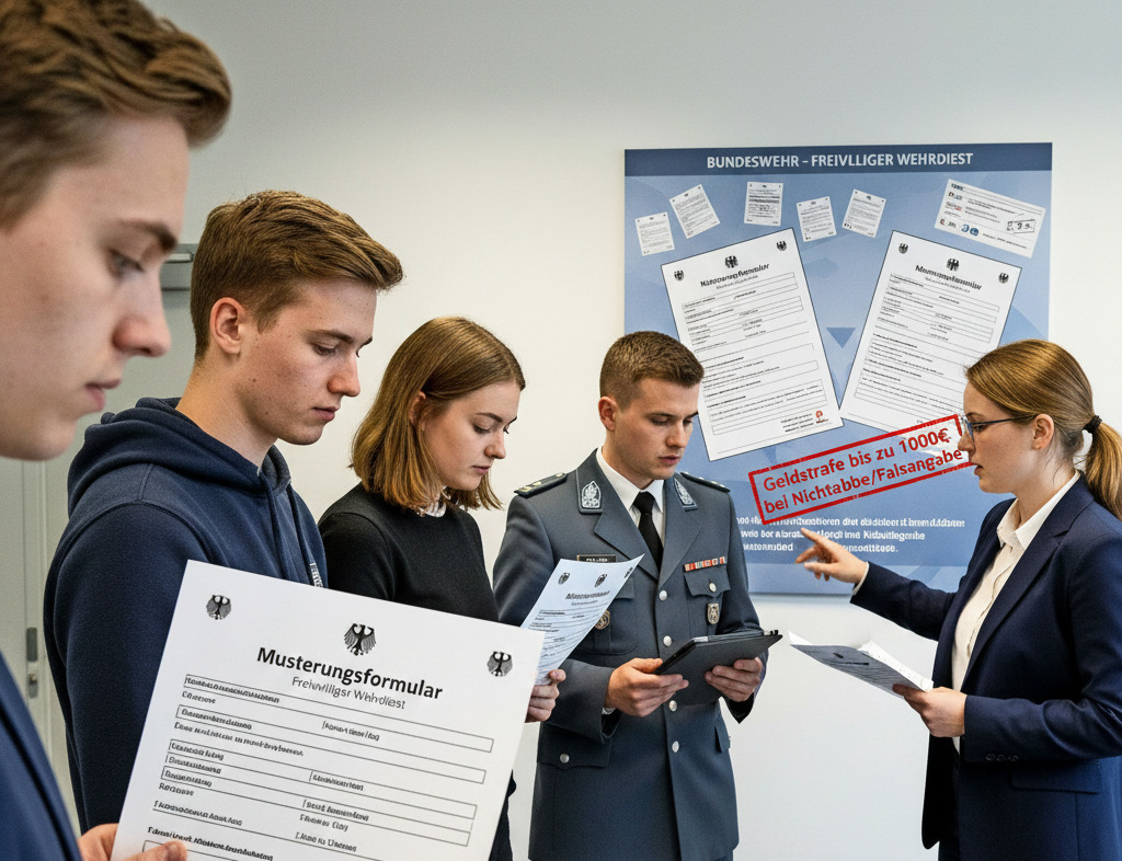 Almanya’da 18 yaşındaki gençlere askerlik formu gönderilecek