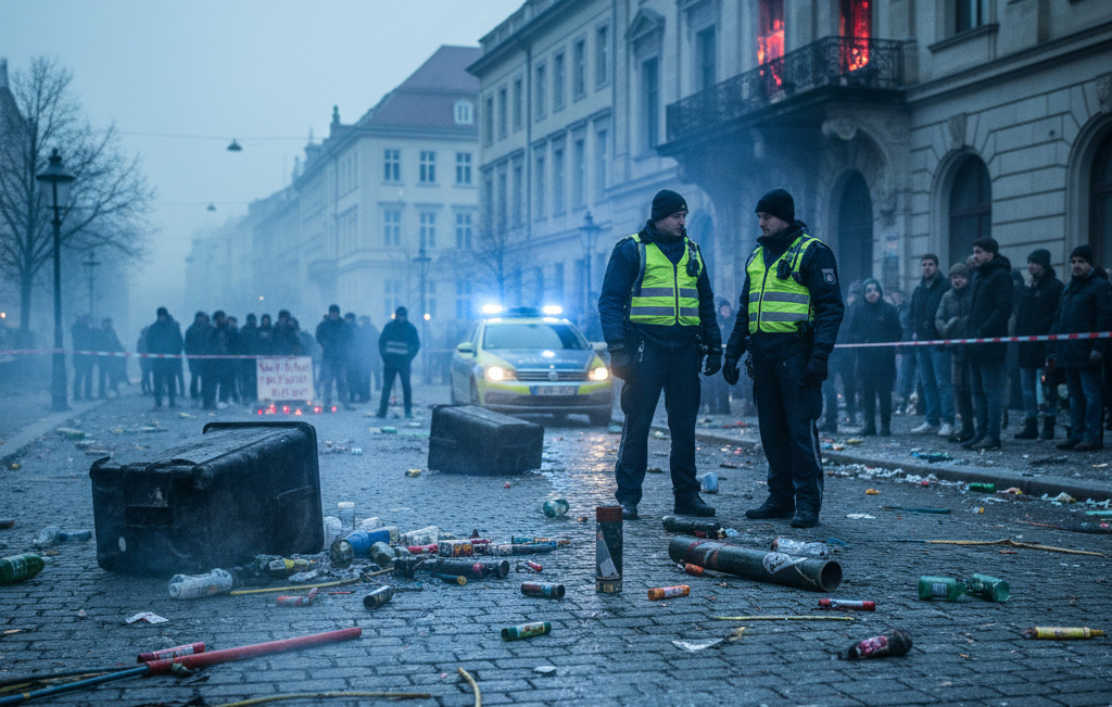Almanya’da yılbaşı kutlamaları kana bulandı: İki genç feci şekilde can verdi