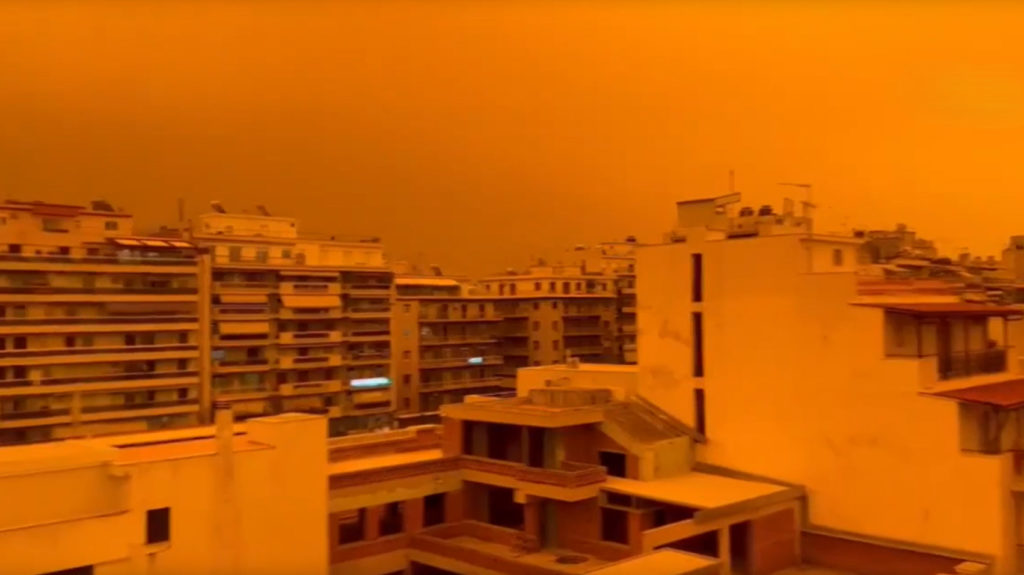 Sahra Çölü’nden gelen yoğun çöl tozu Türkiye’yi etkisi altına aldı