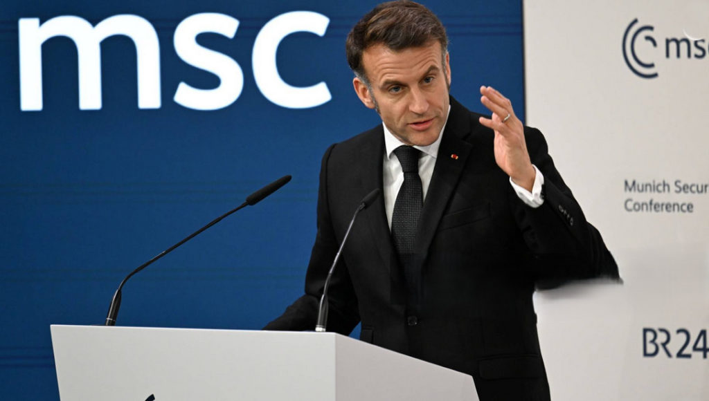 Macron’dan Avrupa savunması: “Örnek alınmalı, eleştirilmemeli”