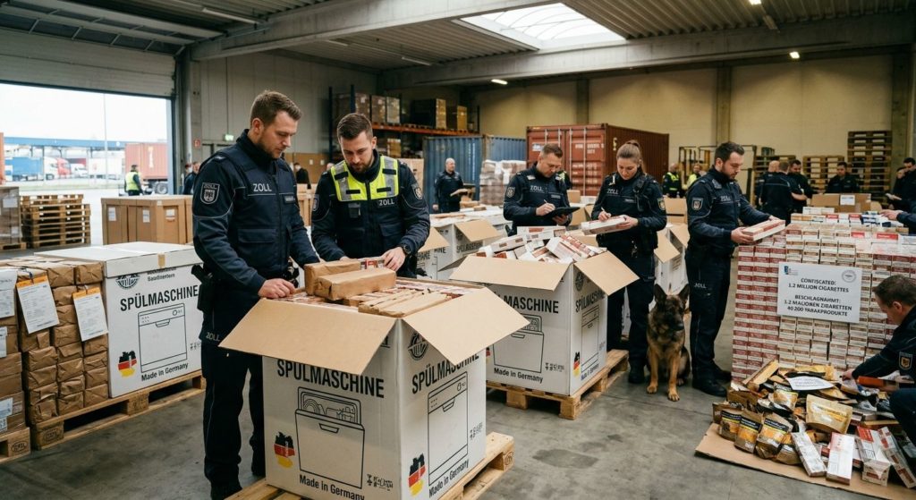 Alman gümrüğünü şaşkına çeviren olay