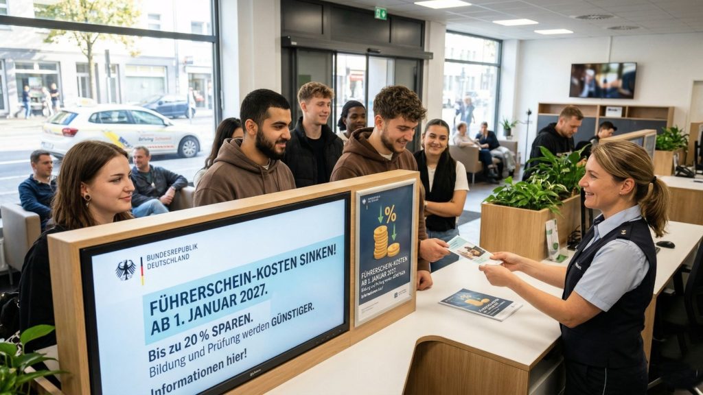 Almanya’da sürücü belgesi başvuru ücretleri düşüyor: 1 Ocak 2027’de yürürlüğe giriyor