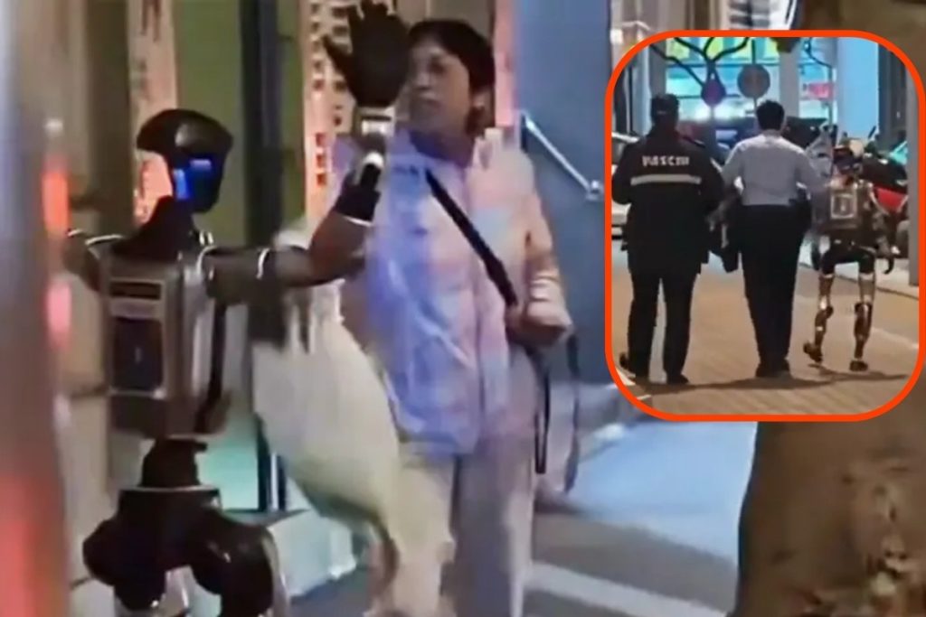 İlk kez polis bir robotu gözaltına aldı