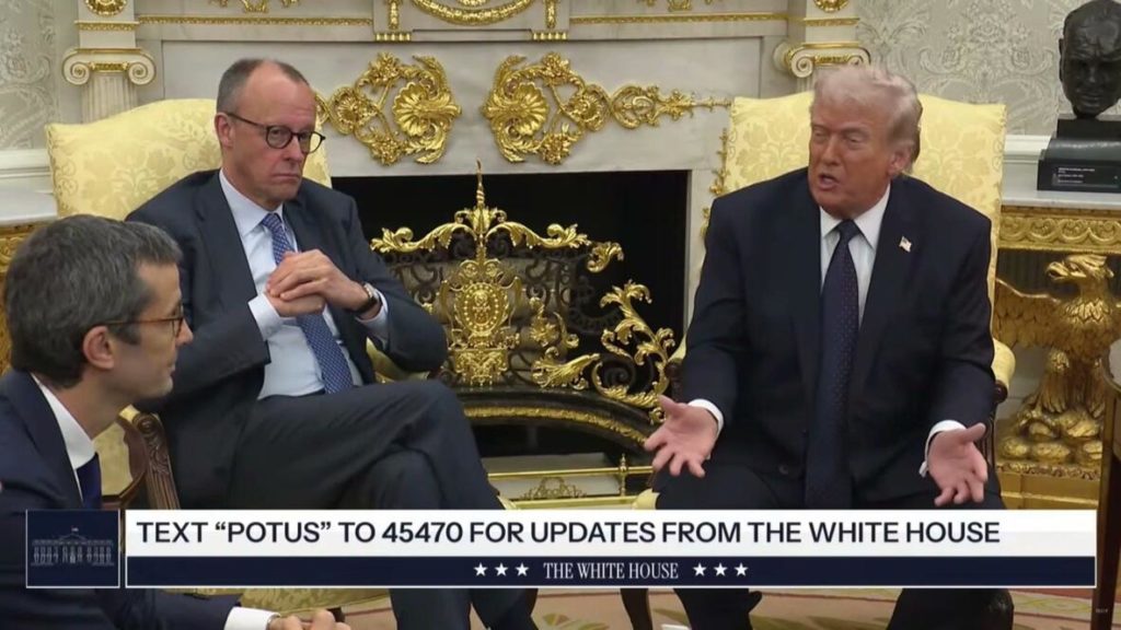 ABD-Almanya Zirvesi: Trump’tan sert İspanya ve İngiltere eleştirisi, Merz’ten temkinli duruş