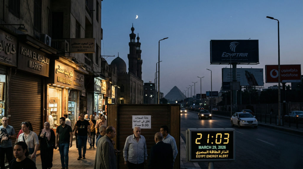 Mısır’da enerji alarmı: Işıklar 21.00’de sönüyor!