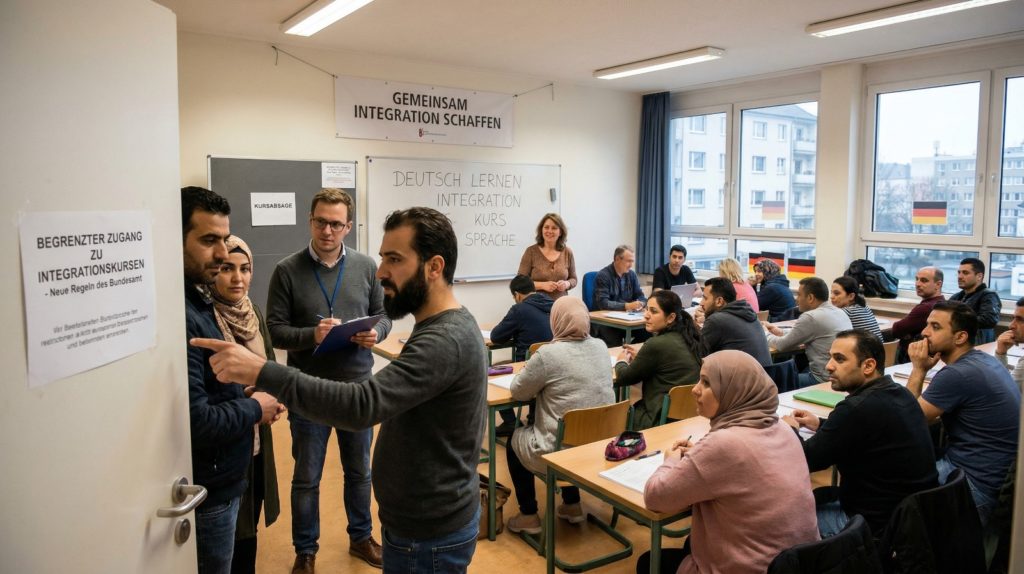 Almanya’da göçmen entegrasyon kurslarına erişim kısıtlaması eleştiriliyor