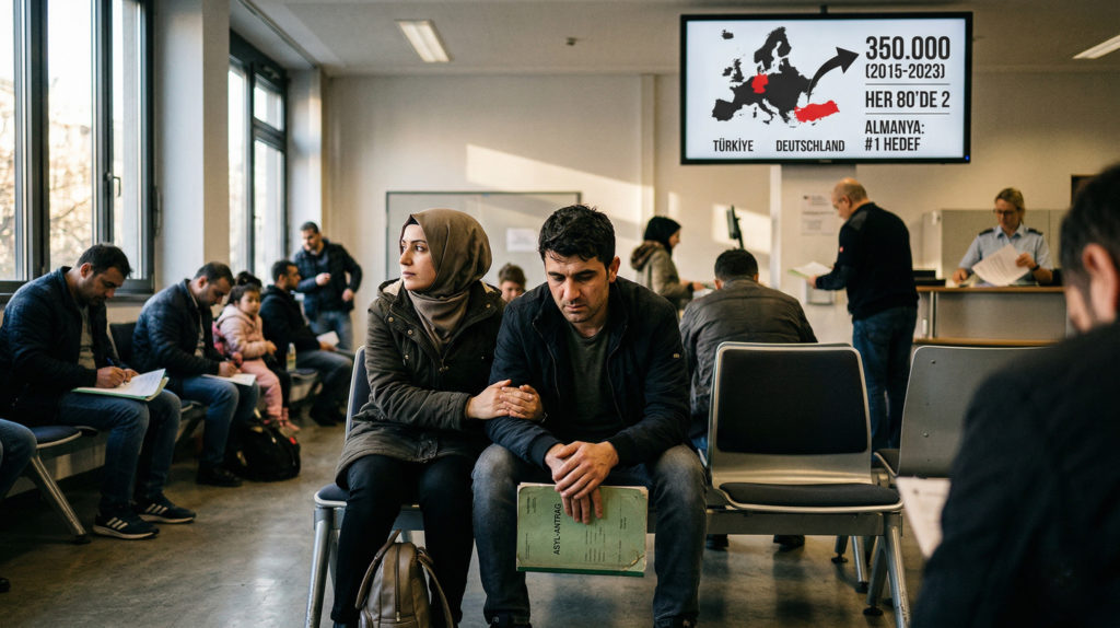 Her 80 Türk vatandaşından 2’si göç yolunda!