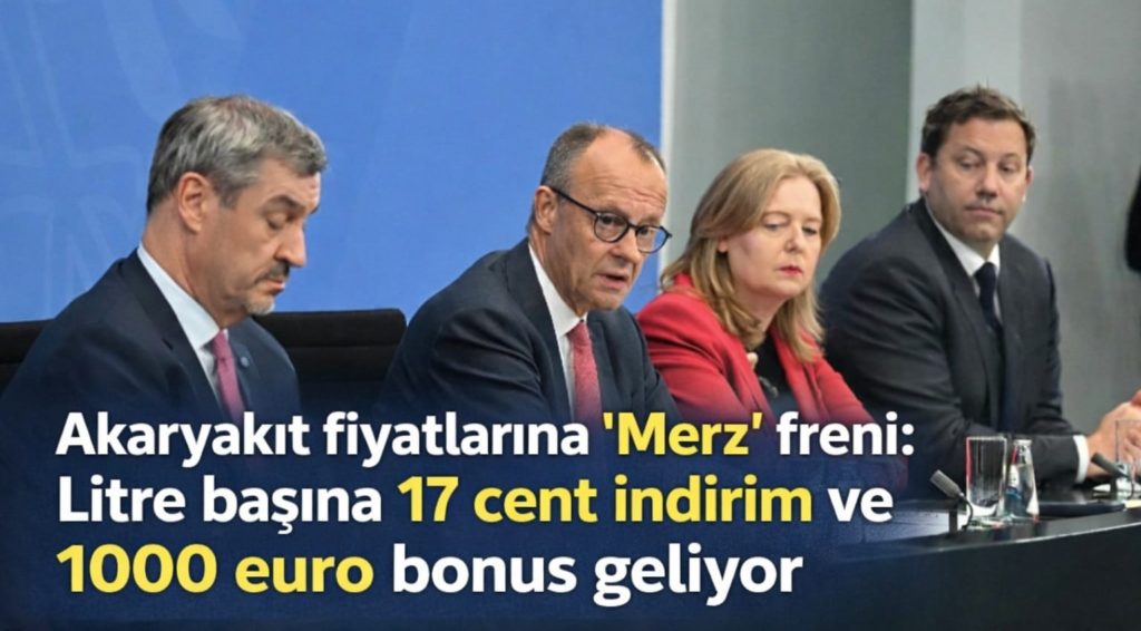 Almanya’da yeni “Tankrabatt” dönemi: Akaryakıt fiyatlarına 17 Centlik indirim geliyor