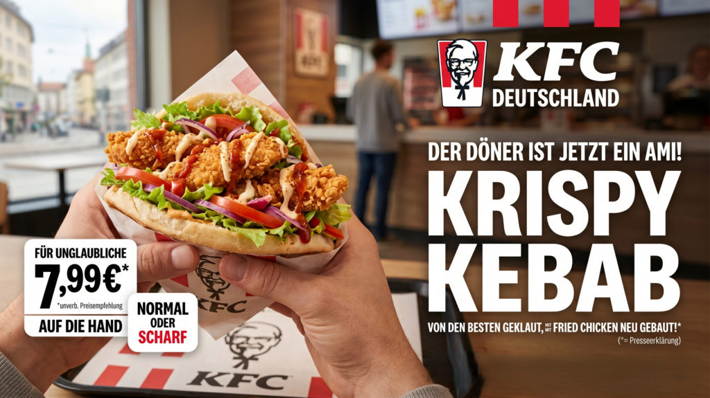 Döner artık “Amerikalı” oldu!