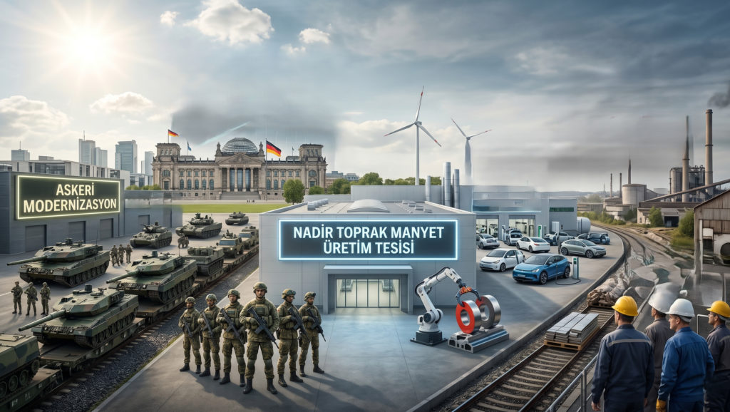 Almanya, nadir toprak manyetleri üretimine başladı: Çin bağımlılığı azalıyor