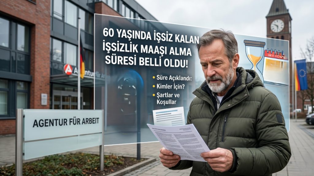60 yaşında işsiz kalanlar için işsizlik maaşı alma süresi belli oldu!
