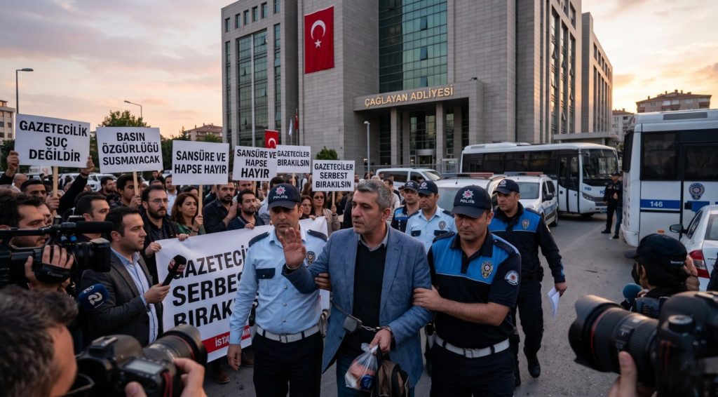 Türkiye’de gazetecilere hapis cezası yağmuru: “Yanıltıcı bilgi” suçlaması