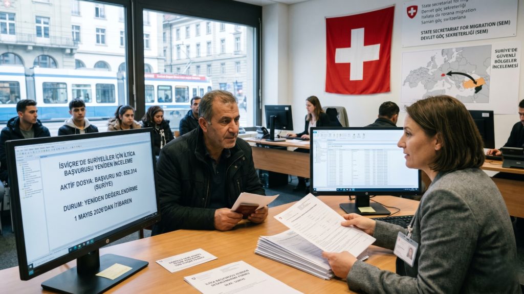 İsviçre, Suriyelilerin sığınma başvurularını yeniden inceleyecek