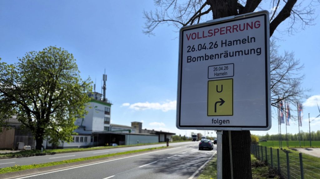 Hameln’de bomba alarmı: 26 Nisan’da şehir adeta kilitlenecek